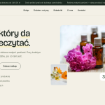 Strona główna sklepu z kosmetykami naturalnymi: pierwszy ekran ze zdjęciem i bestsellerami